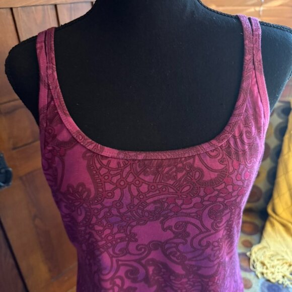 New Balance Print Athletic/Yoga Tank by Aneka Size Large - Picture 2 of 8